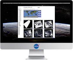 computer image link taking you to MODIS Standard L1B Granules